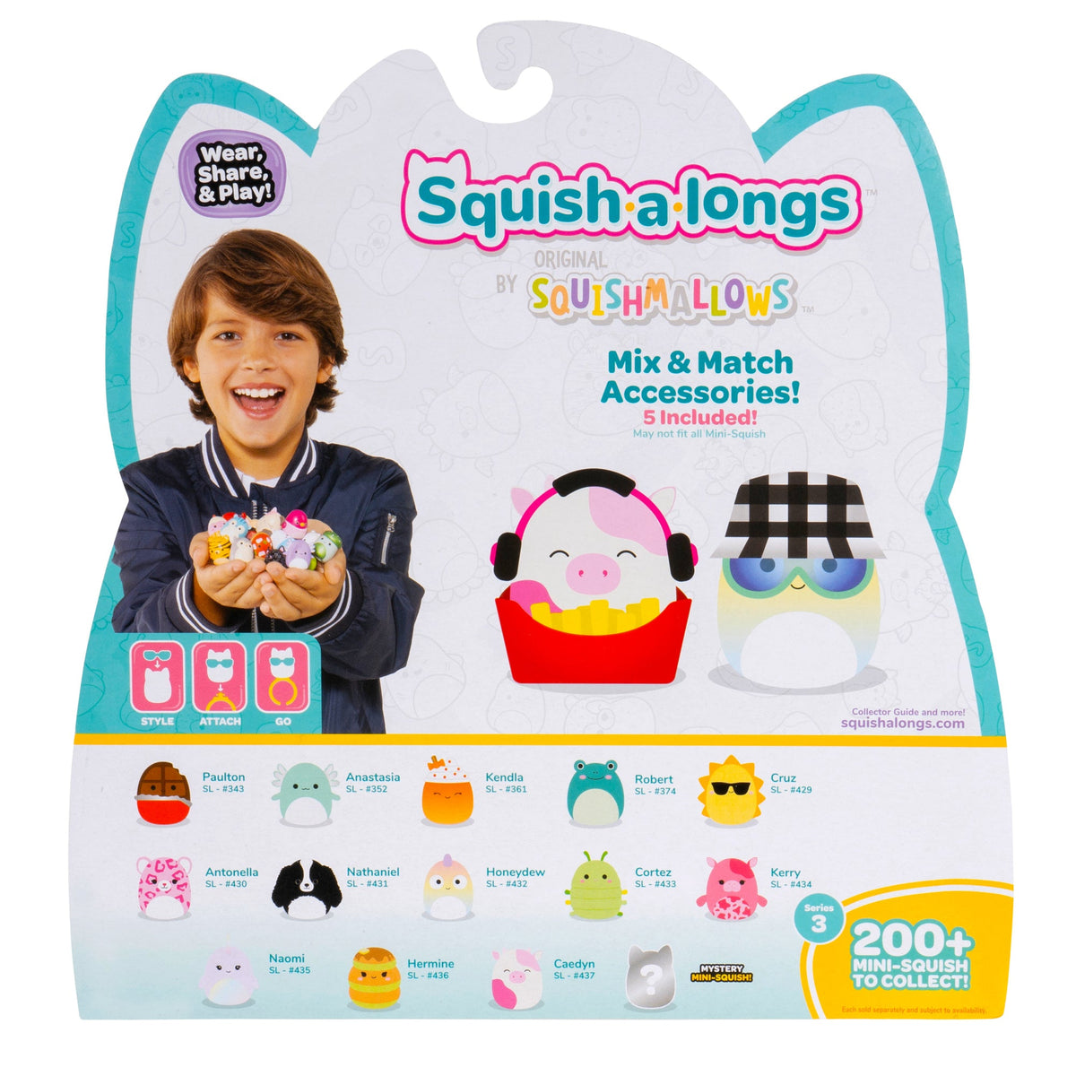 Squish-a-longs Mini-Squish 14-Pack Style 1 | Jazwares