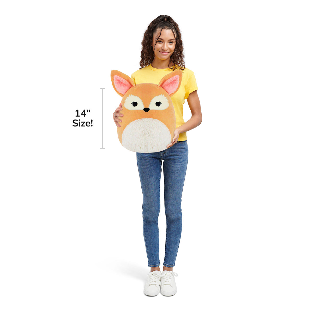 Squishmallows 14" Pace the Tan Fennec Fox | Jazwares