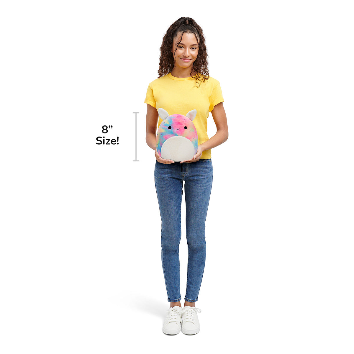 Squishmallows 8" Noe Tie-Dye Sea Bunny | Jazwares