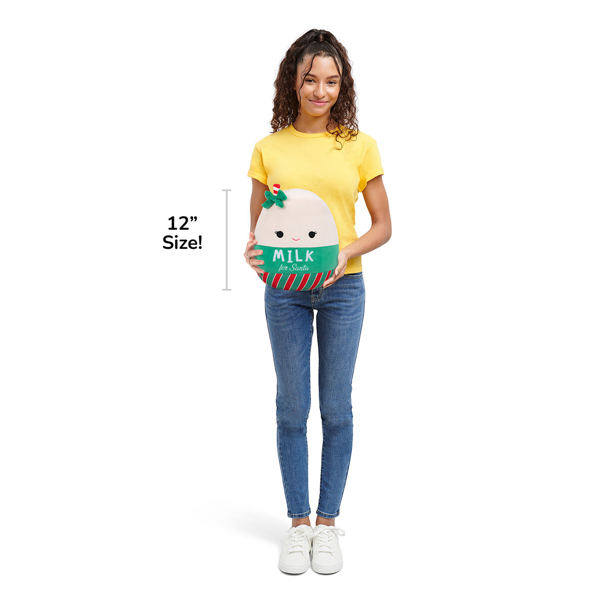 Squishmallows 12" Hedda the Milk for Santa | Jazwares