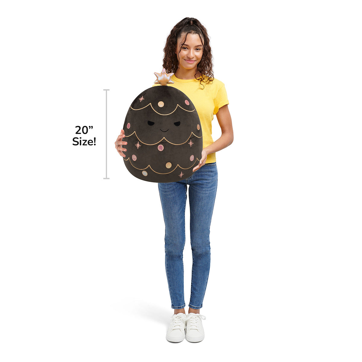 Squishmallows 20" Ulysses the Black Christmas Tree | Jazwares