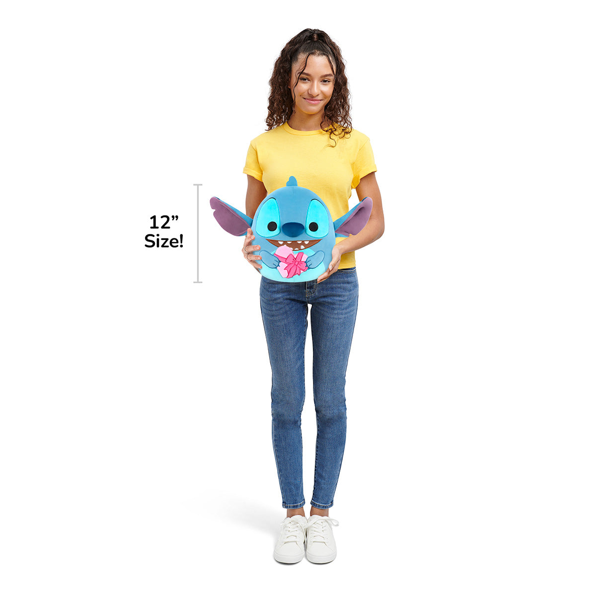 Squishmallows 12" Stitch With Hearts | Jazwares