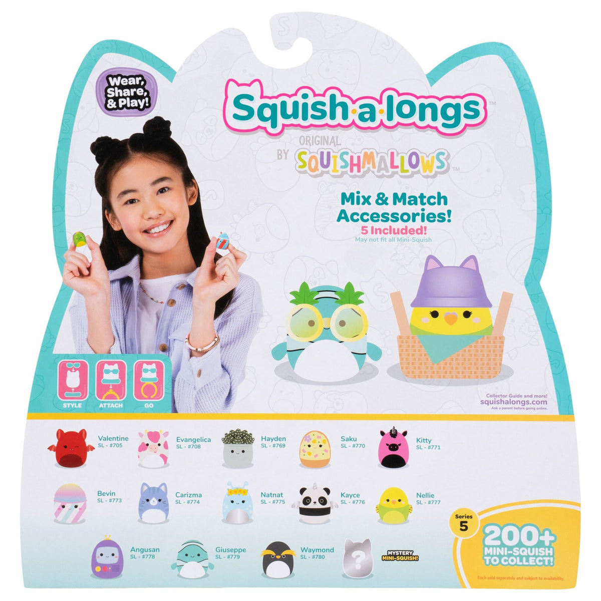 Squish-a-longs Mini-Squish 14-Pack Style 2 | Jazwares