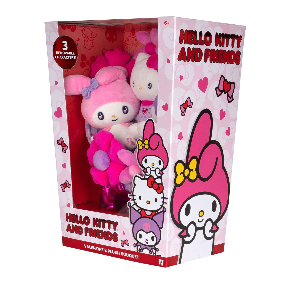 Hello Kitty and Friends 12" Plush Special Valentine’s Bouquet | Jazwares