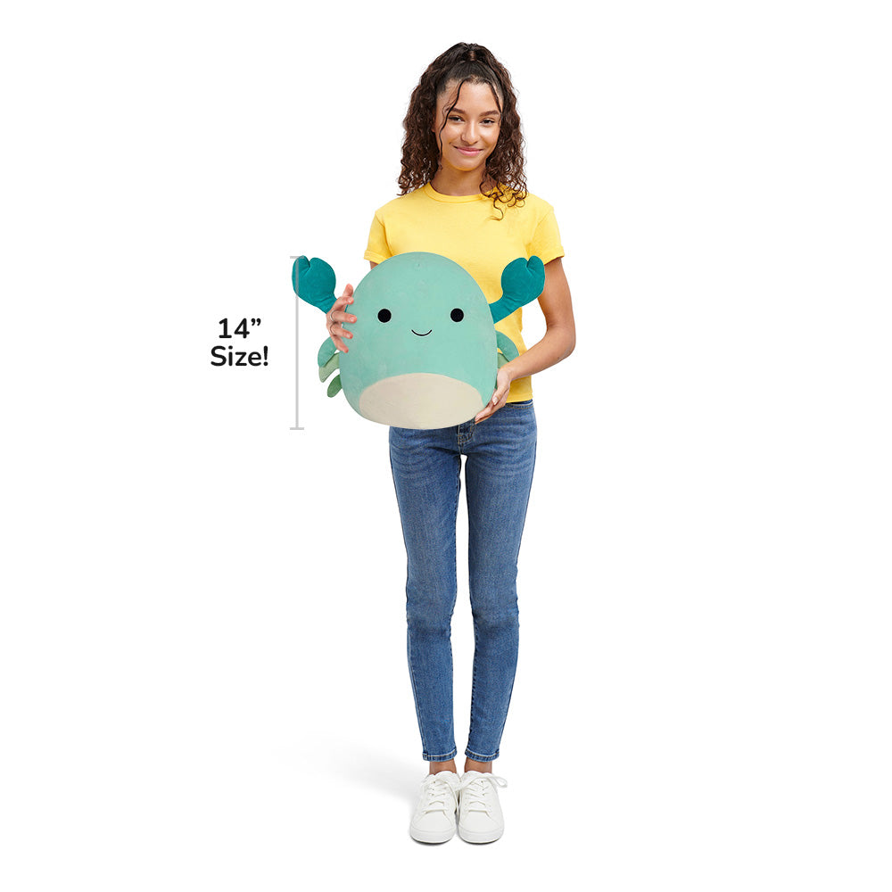 Squishmallows 14" Xandra the Mint Crab | Jazwares