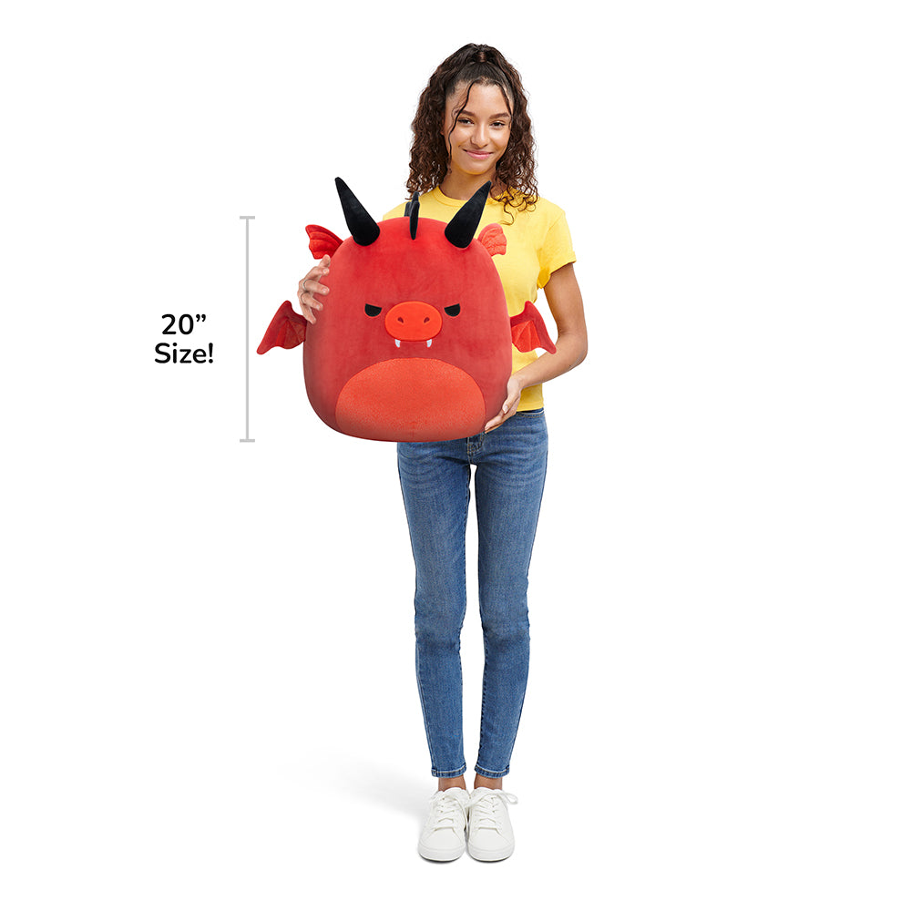 Squishmallows 20" Salami the Red Dragon | Jazwares