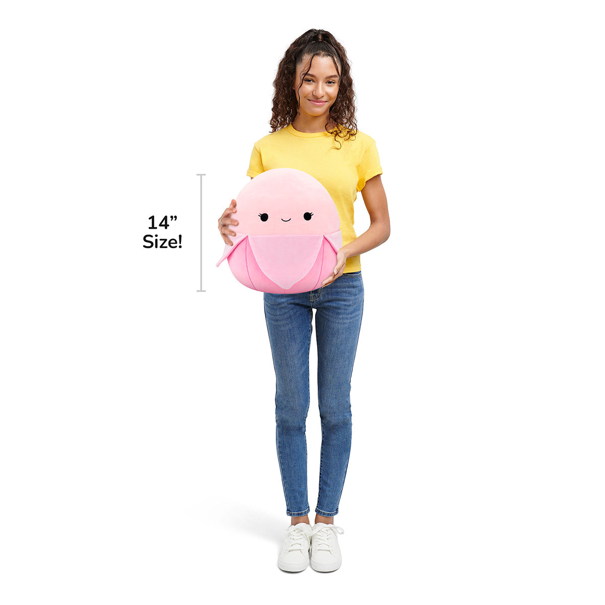 Squishmallows 14" Lex Lex the Pastel Pink Banana | Jazwares