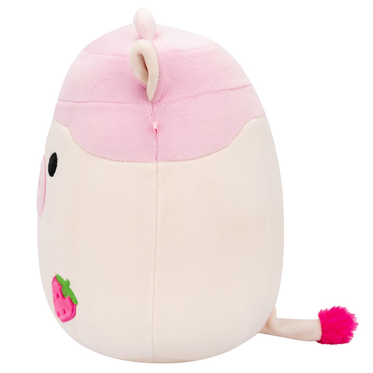 Squishmallows 8" Select Series Caedyn the Strawberry Milk Scented Cow | Jazwares
