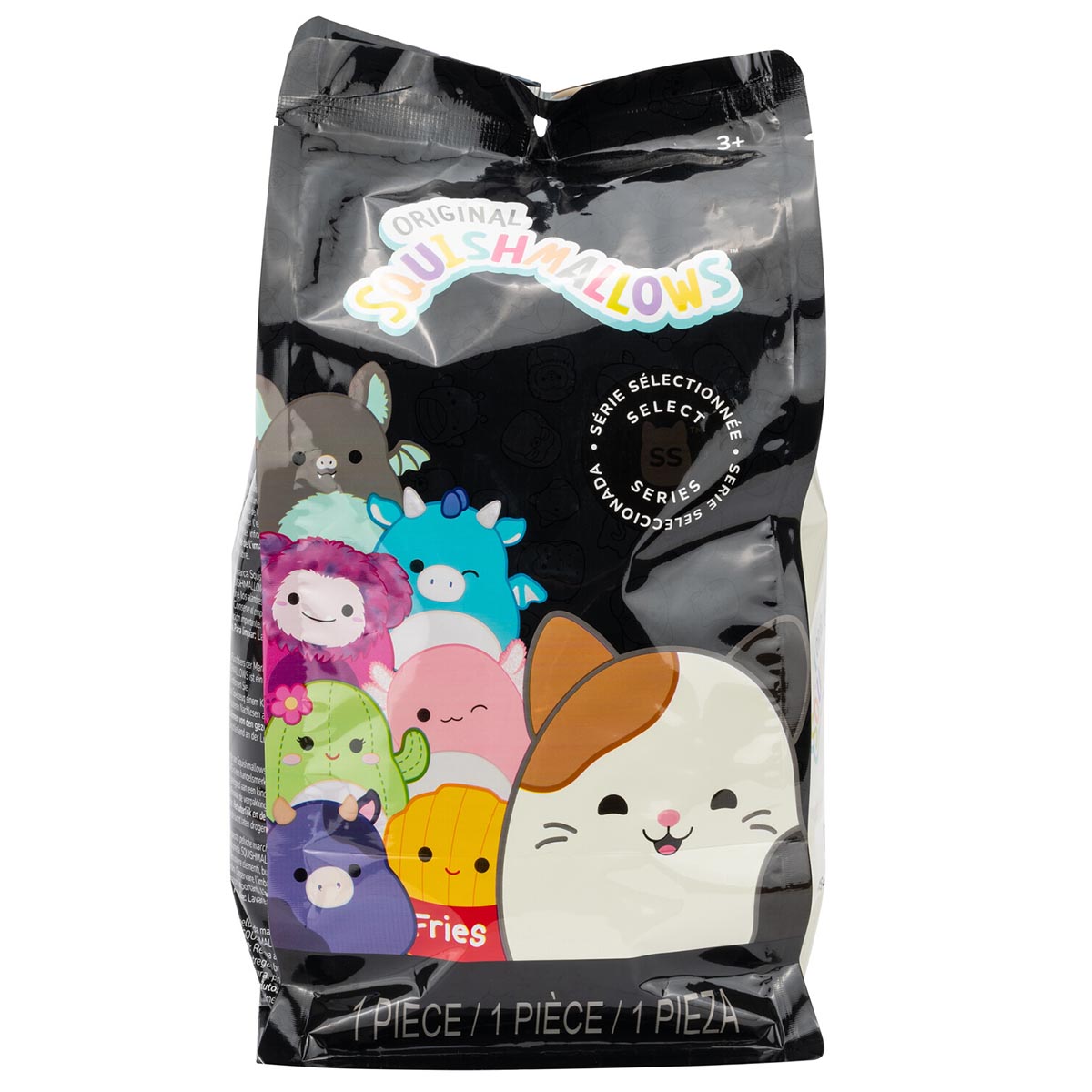 Squishmallows 8" Select Series Caedyn the Strawberry Milk Scented Cow | Jazwares