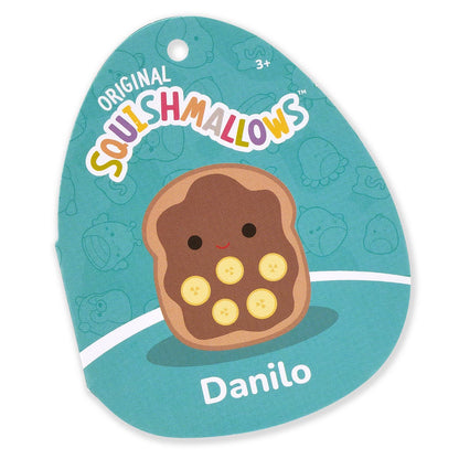 Squishmallows 8" Danilo the Chocolate Banana Toast | Jazwares