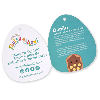 Squishmallows 8" Danilo the Chocolate Banana Toast | Jazwares