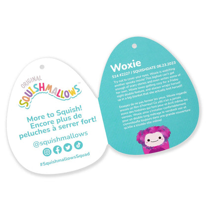 Squishmallows 14" Woxie Magenta Bigfoot | Jazwares