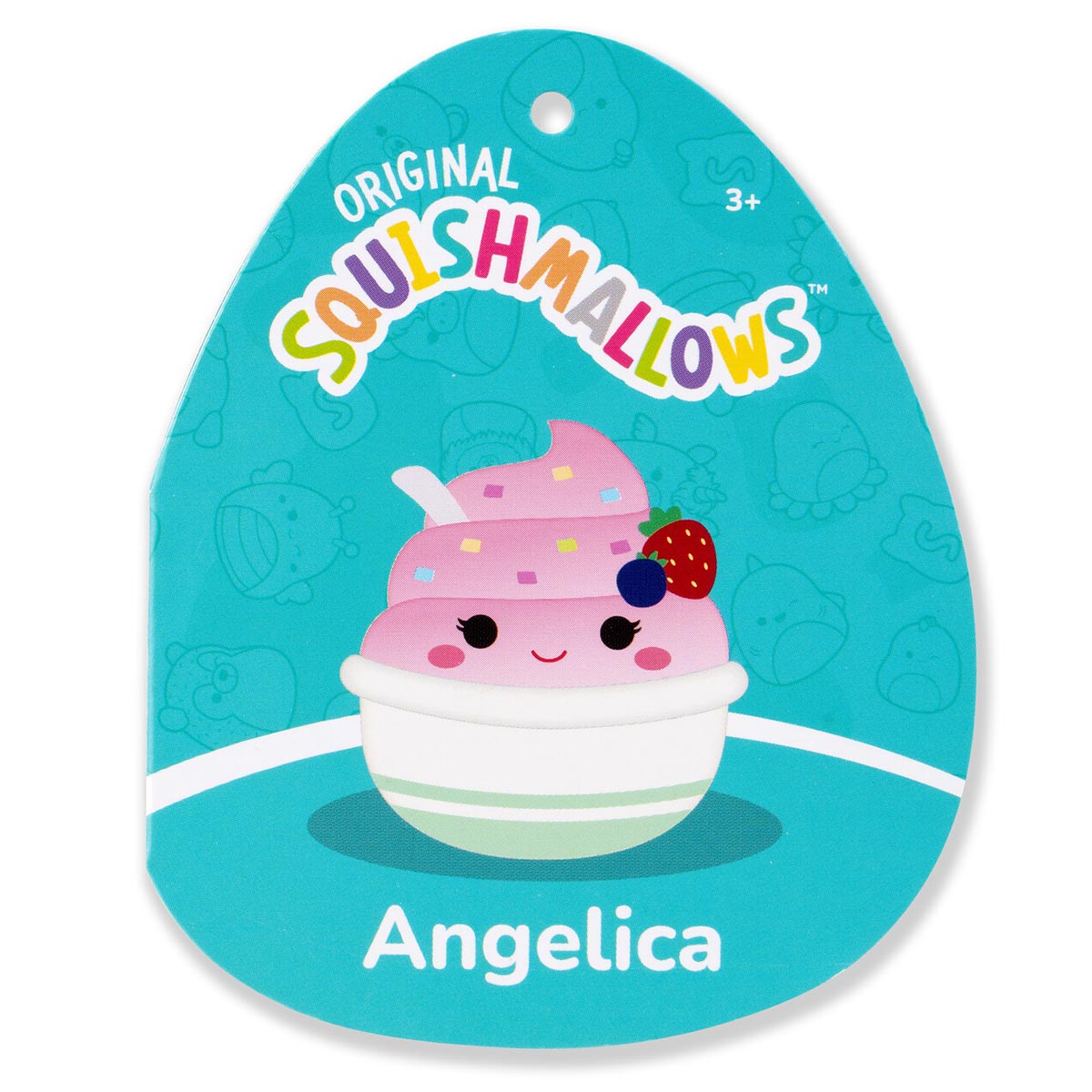 Squishmallows 8" Angelica the Pink Frozen Yogurt | Jazwares