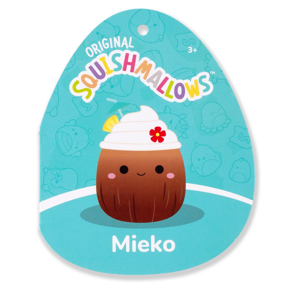 Squishmallows 20-Inch Mieko the Pina Colada in Coconut | Jazwares
