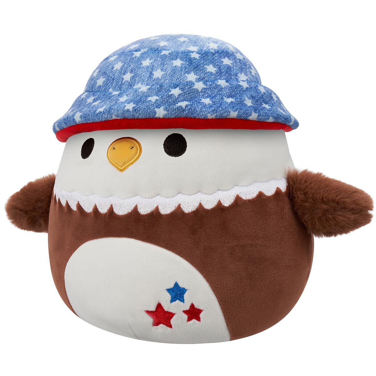 Squishmallows 5" Edward the Bald Eagle with Bucket Hat | Jazwares