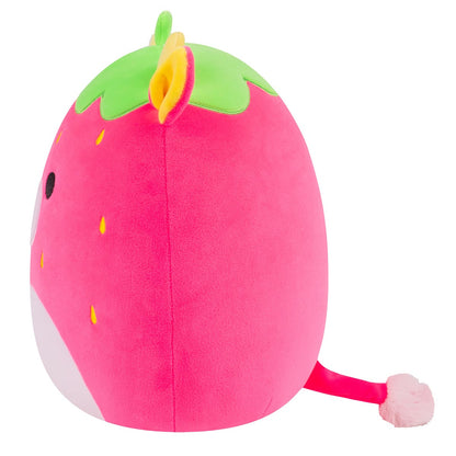 Squishmallows 12" Cleary the Hot Pink Strawberry Cow | Jazwares