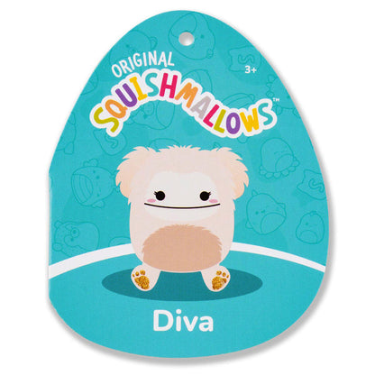Squishmallows 12" Diva the Cream Bigfoot | Jazwares