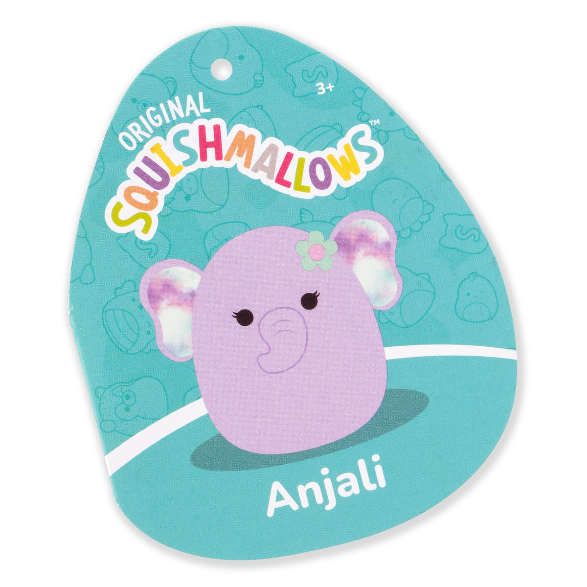 Squishmallows 20" Anjali the Purple Elephant | Jazwares