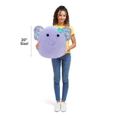 Squishmallows 20" Anjali the Purple Elephant | Jazwares