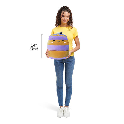 Squishmallows 14" Paden the Blueberry Pancakes | Jazwares