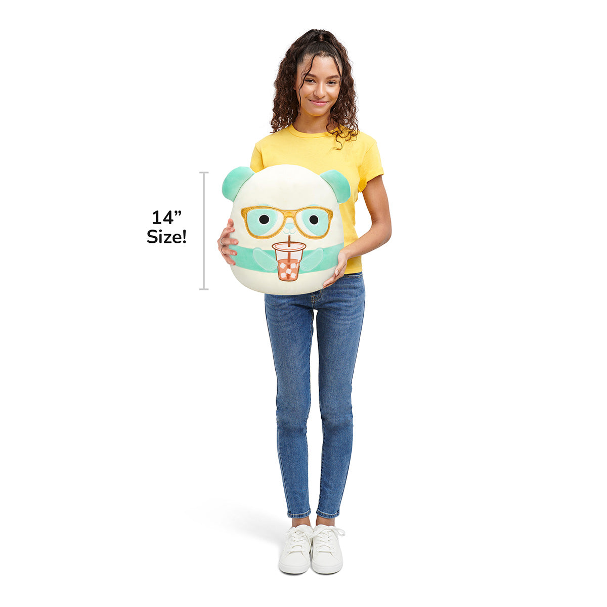 Squishmallows 14" Sissy the Teal Panda | Jazwares