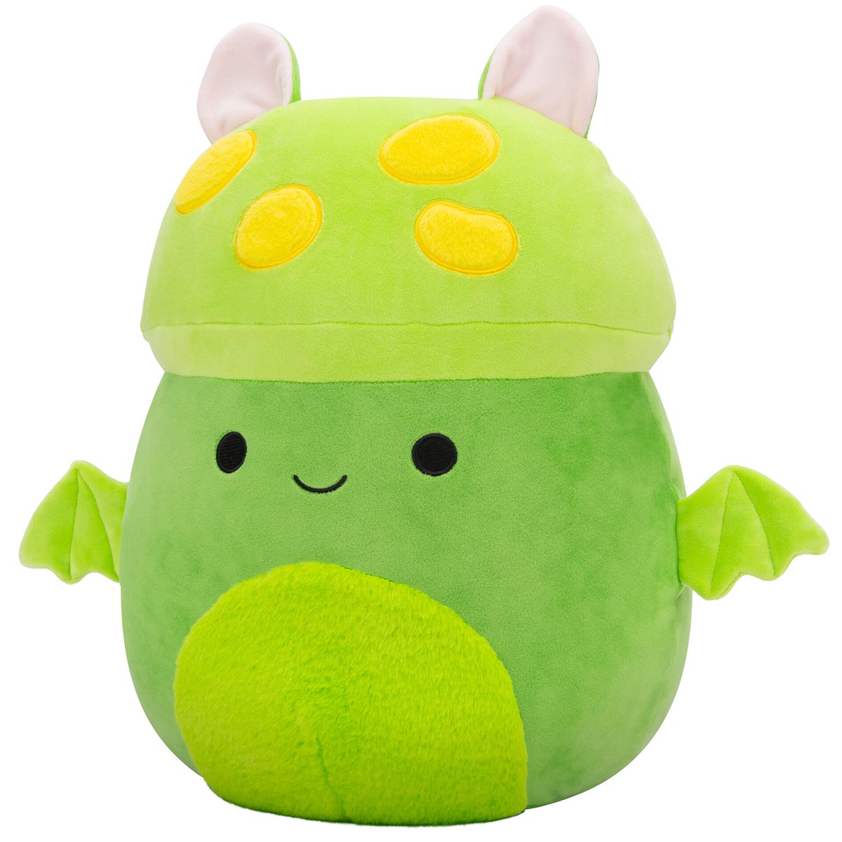 Squishmallows 14" Earling the Neon Green Mushroom Bat | Jazwares