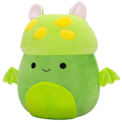 Squishmallows 14" Earling the Neon Green Mushroom Bat | Jazwares