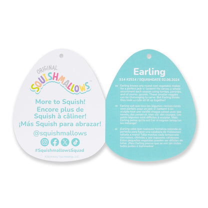 Squishmallows 14" Earling the Neon Green Mushroom Bat | Jazwares