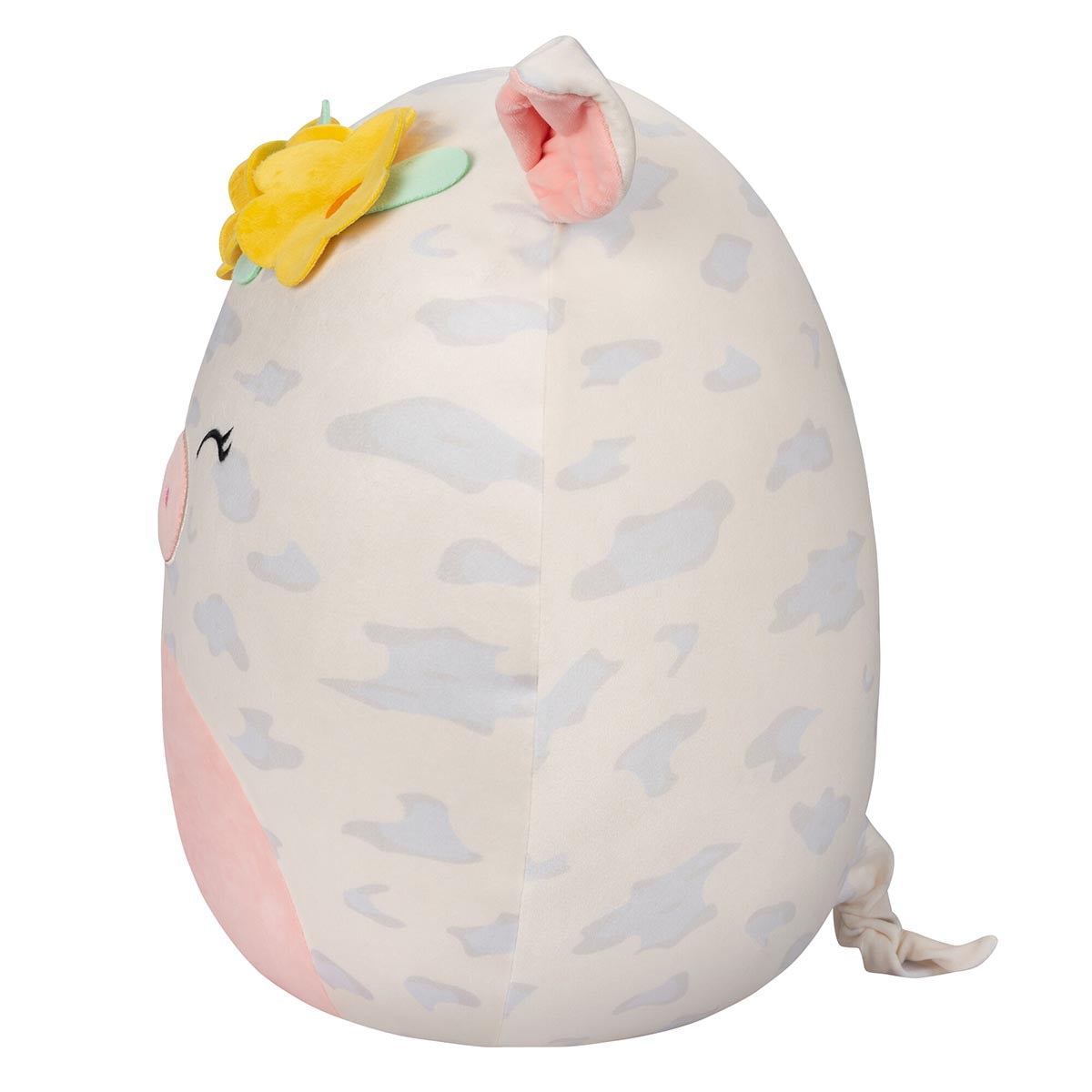 Squishmallows 16" Rosie the Spotted Pig with Yellow Flower Crown | Jazwares