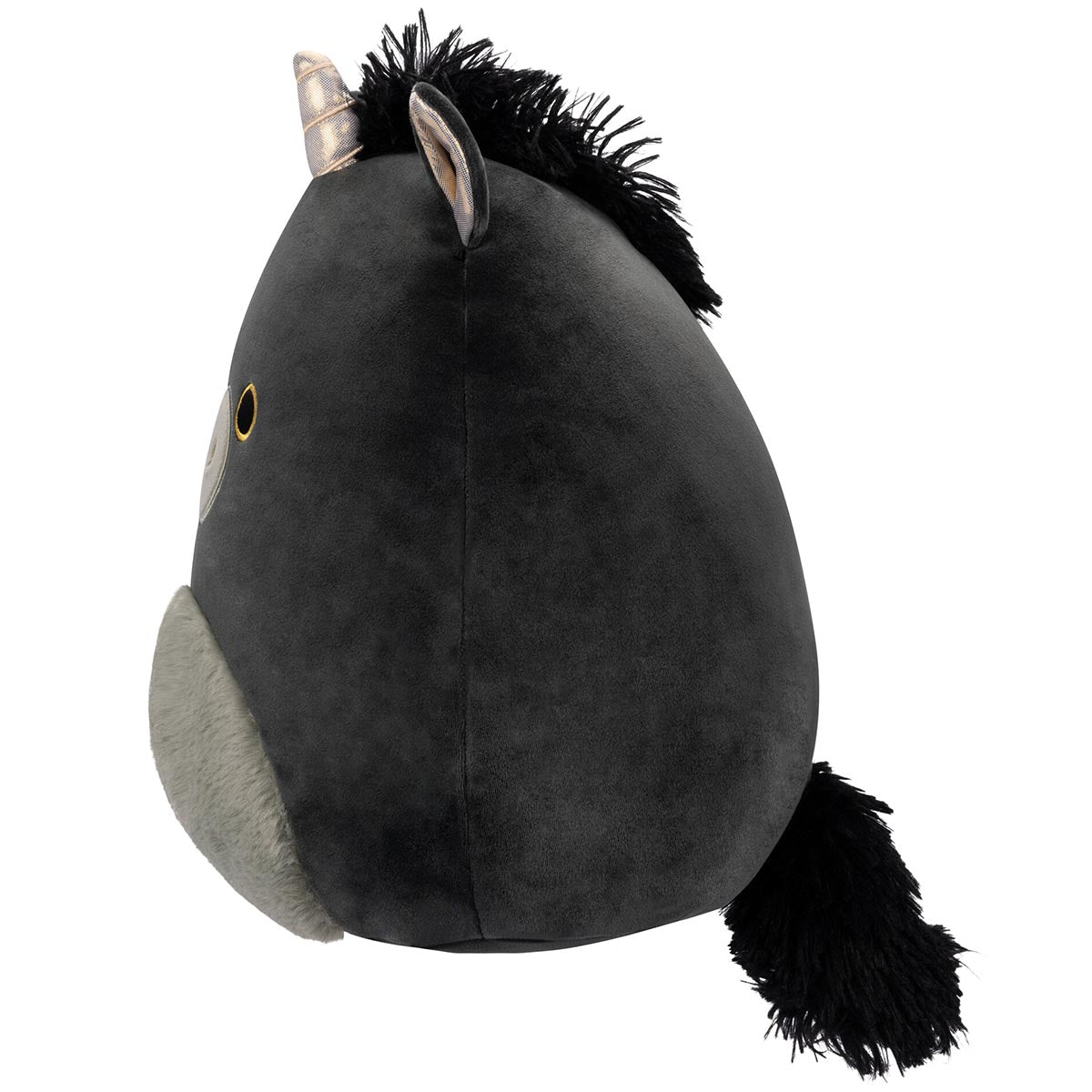 Squishmallows 12" Nicolita the Black and Gold Unicorn | Jazwares