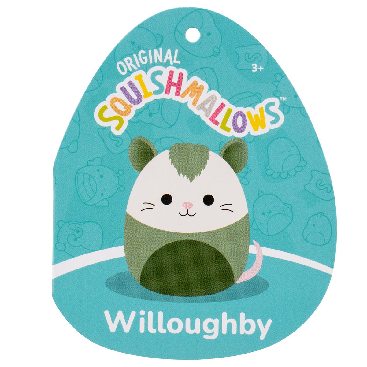 Squishmallows 12" Willoughby the Sage Green Possum | Jazwares
