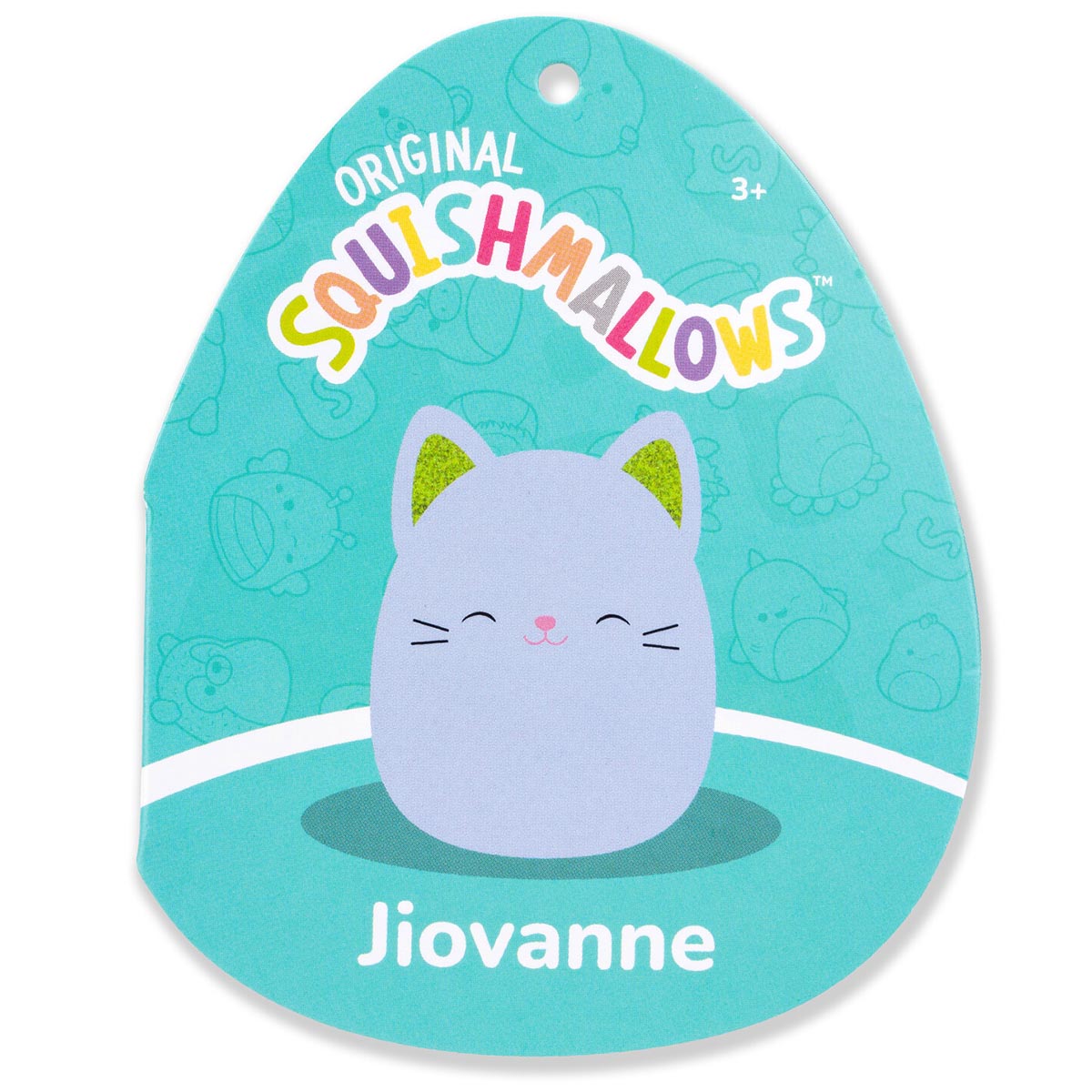 Squishmallows Jiovanne the Periwinkle Cat | Jazwares