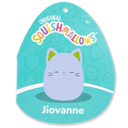 Squishmallows Jiovanne the Periwinkle Cat | Jazwares
