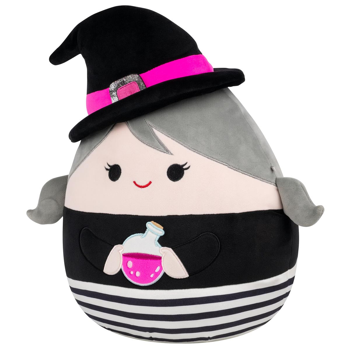 Squishmallows 12" Agora the Witch With Grey Hair Holding Potion | Jazwares