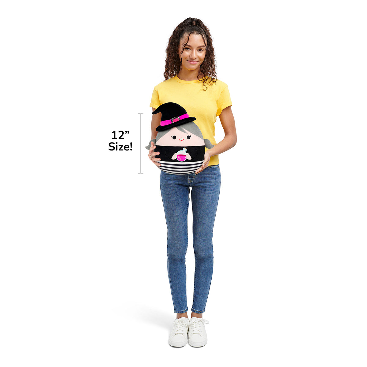 Squishmallows 12" Agora the Witch With Grey Hair Holding Potion | Jazwares