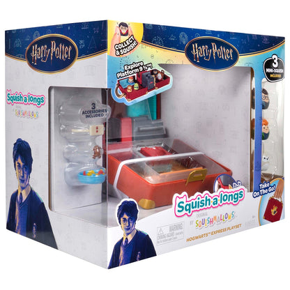 Squish-a-longs “Harry Potter” Hogwarts Express Playset | Jazwares