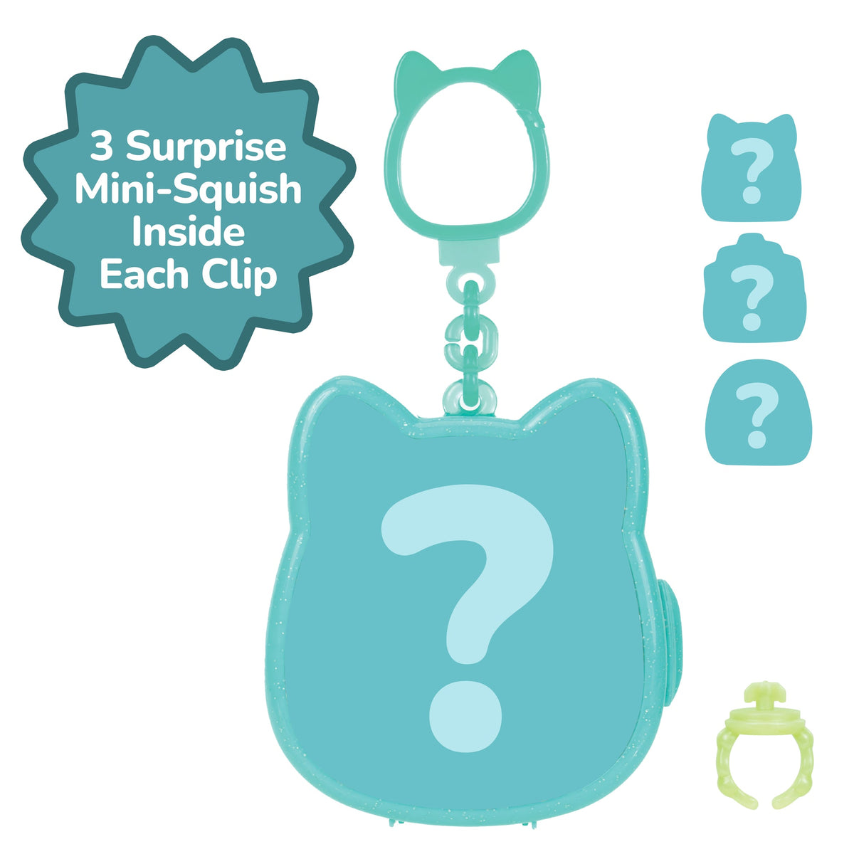 Squish-a-longs Clip & Go | Jazwares