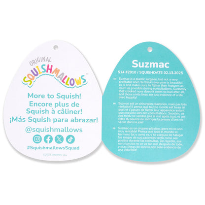 Squishmallows 14" Suzmac the Blue Cobra | Jazwares