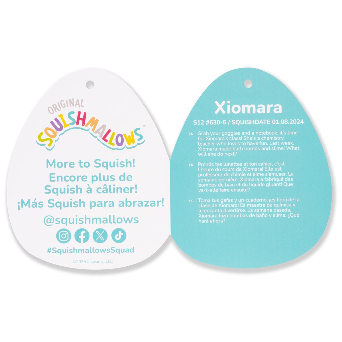 Squishmallows 12" Xiomara the Mischievous Black Panther | Jazwares