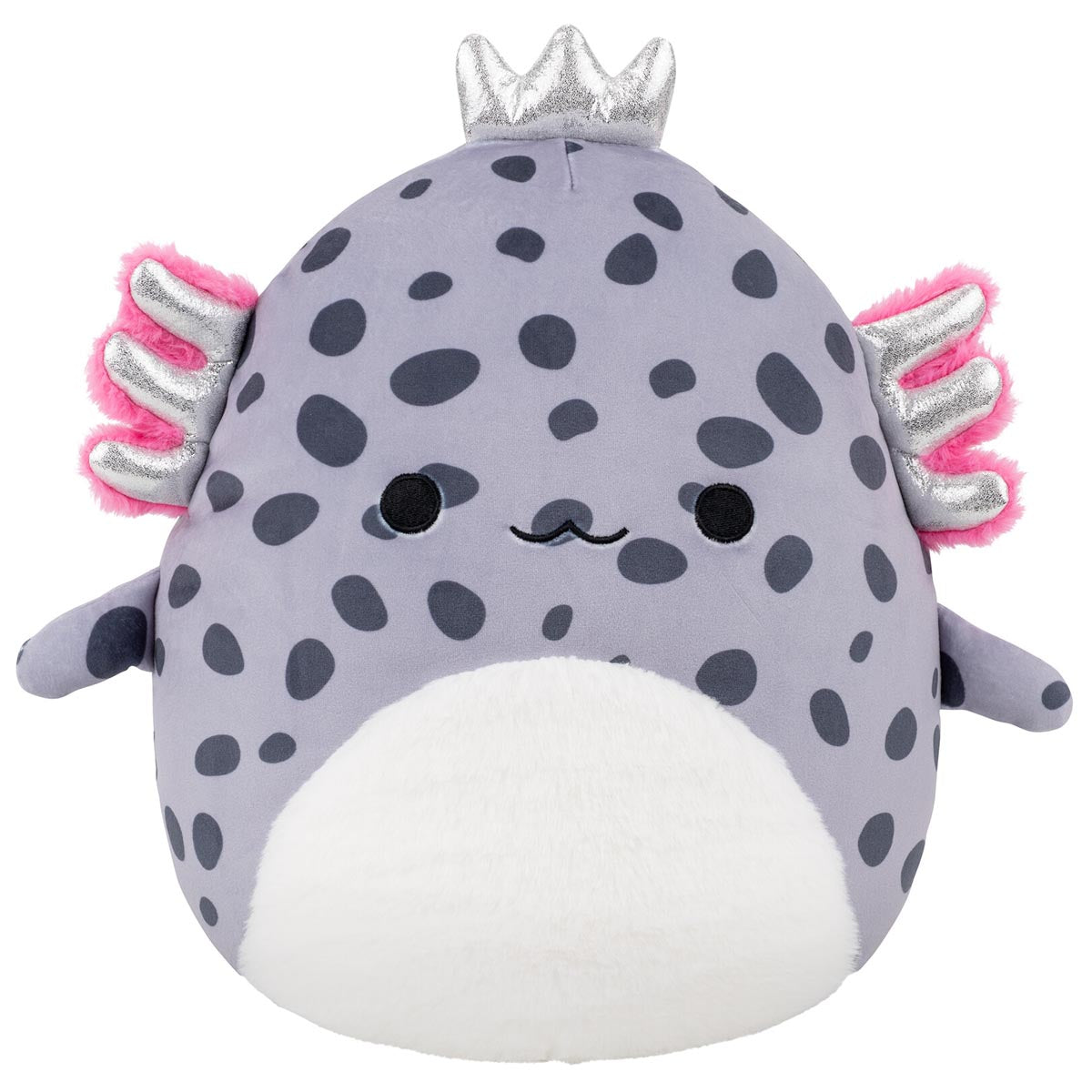 Squishmallows 12" Avana the Spotted Axolotl with Silver Crown | Jazwares