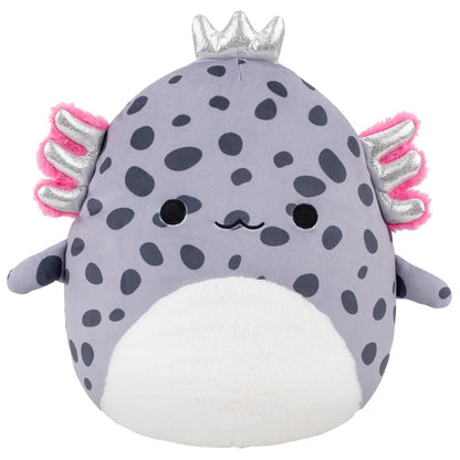 Squishmallows 12" Avana the Spotted Axolotl with Silver Crown | Jazwares