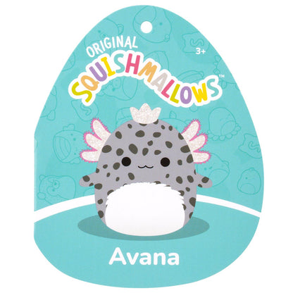 Squishmallows 12" Avana the Spotted Axolotl with Silver Crown | Jazwares