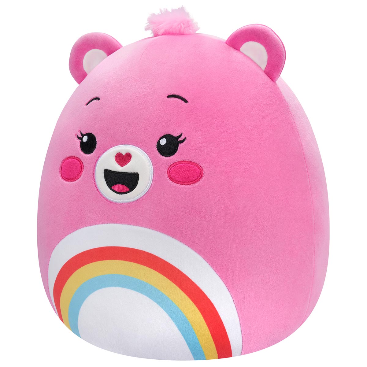 Squishmallows Care Bears 12-Inch Cheer Bear | Jazwares