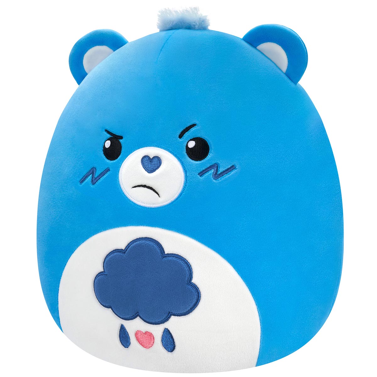 Squishmallows Care Bears 12-Inch Grumpy Bear | Jazwares