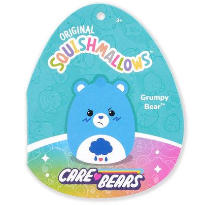 Squishmallows Care Bears 12-Inch Grumpy Bear | Jazwares