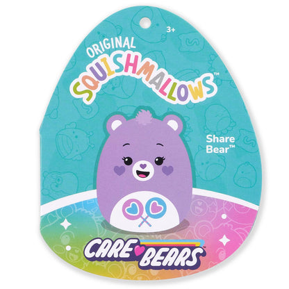 Squishmallows Care Bears Share Bear | Jazwares