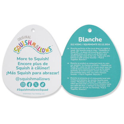 Squishmallows 12" Blanche the Cream and Purple Possum | Jazwares