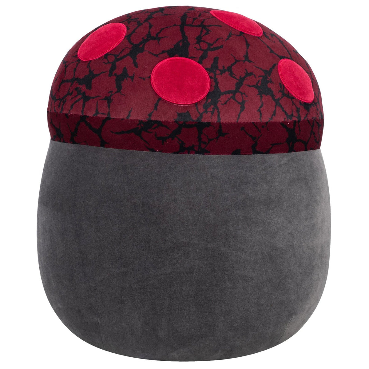 Squishmallows 20-Inch Gert the Maroon and Black Mushroom | Jazwares
