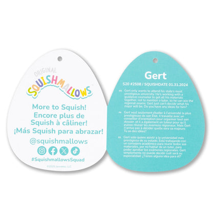 Squishmallows 20-Inch Gert the Maroon and Black Mushroom | Jazwares