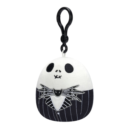 Squishmallows 3.5-Inch Disney Jack Skellington and Sally Clip 2-Pack | Jazwares